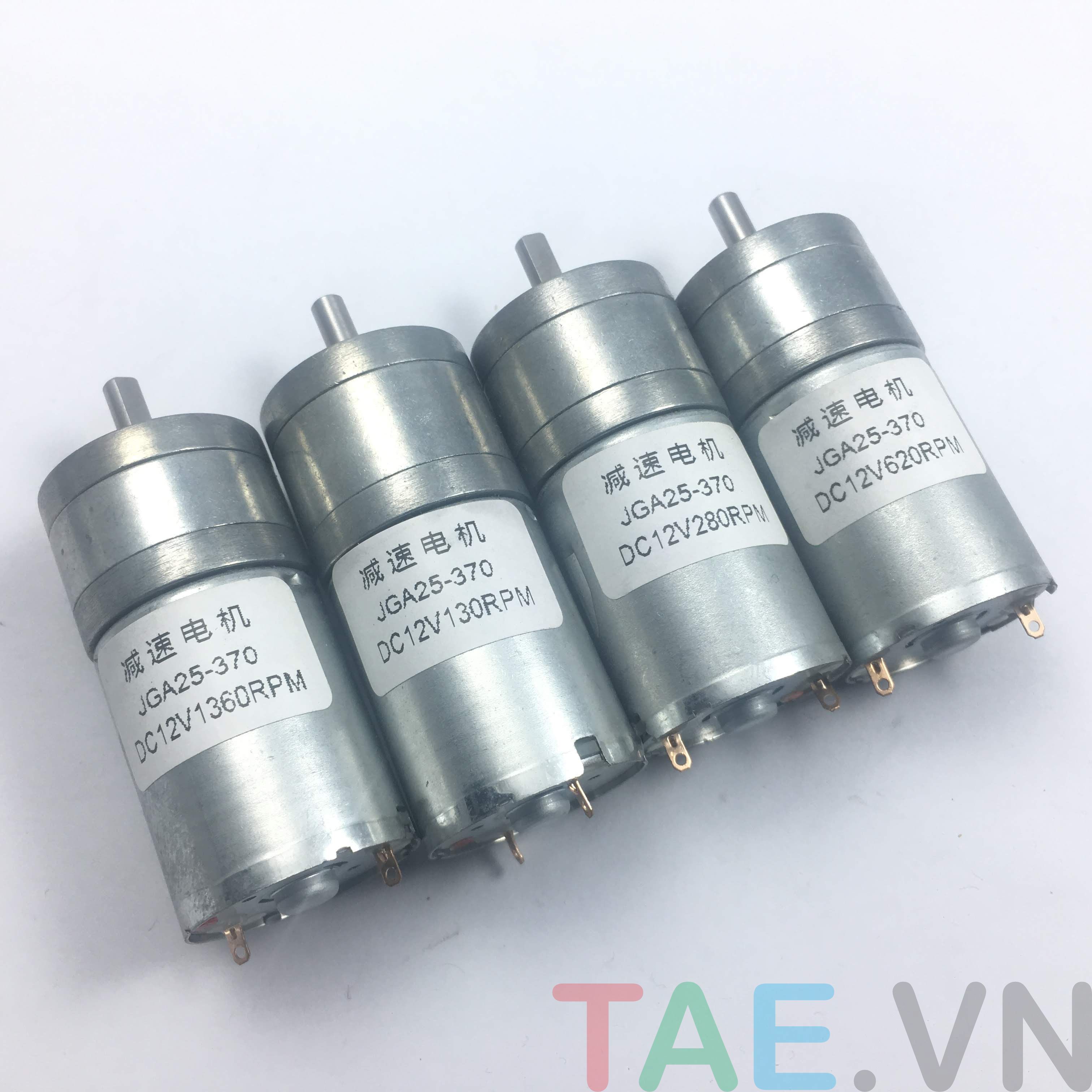 Động Cơ Giảm Tốc JGA25 370DC 12V