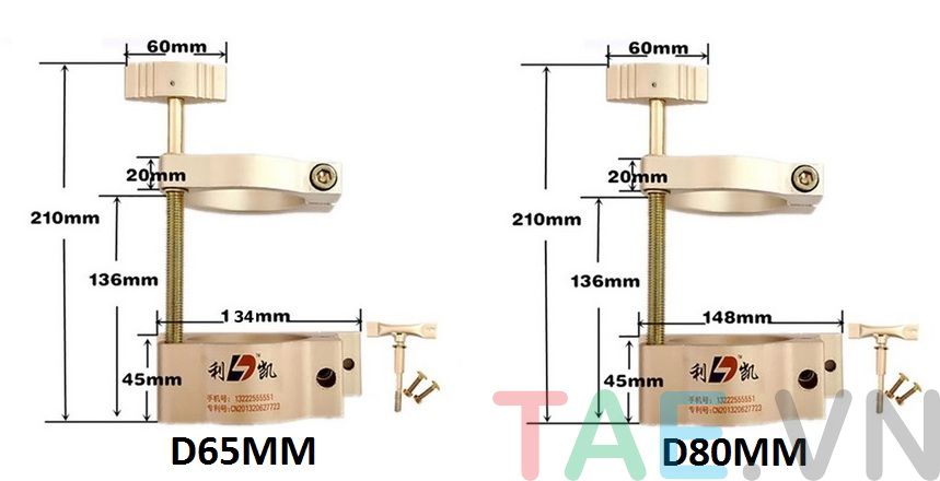 Gá Kẹp Spindle Nâng Hạ