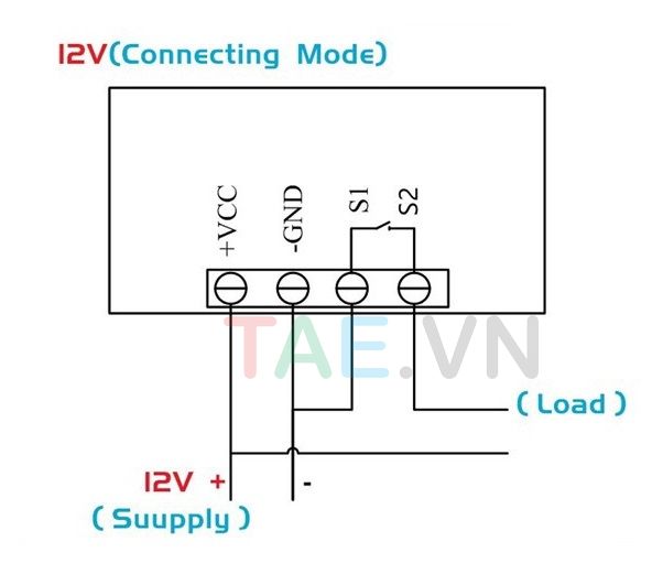 Bộ Điều Khiển Nhiệt Độ W3230 12VDC