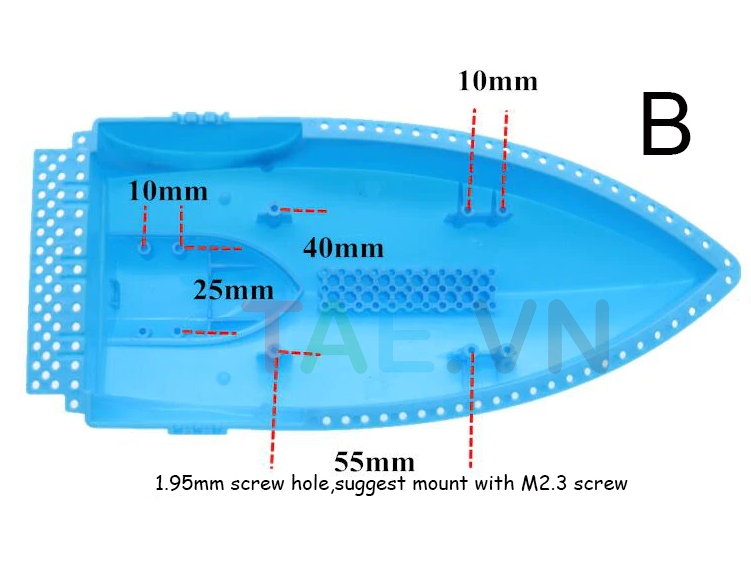 Mô Hình Thuyền Nhựa Mini