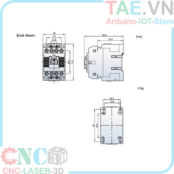 Khởi Động Từ MC-18b