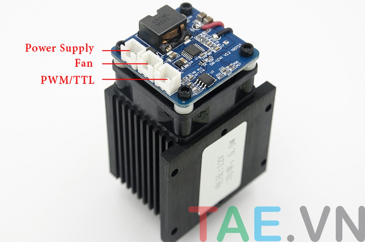 Laser Diode 5.5W Kèm Quạt Và Driver