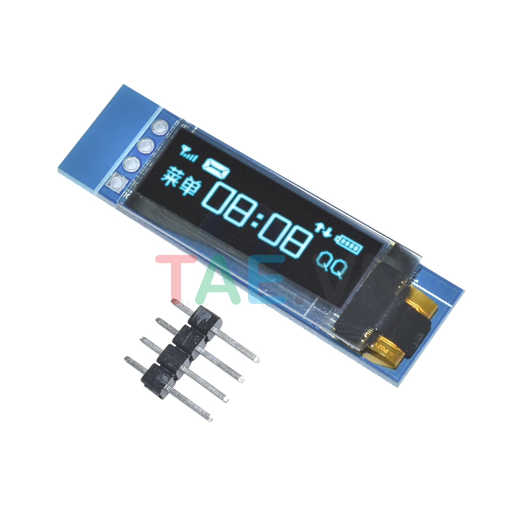 Màn Hình Oled 0.91 Inch Giao Tiếp I2C