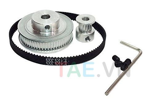 Pulley GT2 80 Răng Bản 6mm Nhiều Loại