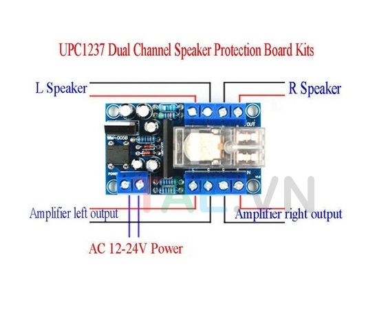 Mạch Bảo Vệ Loa UPC1237