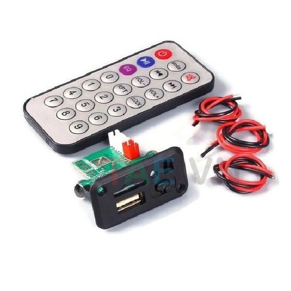 Mạch Giải Mã Âm Thanh MP3 USB Thẻ Nhớ Kèm Remote