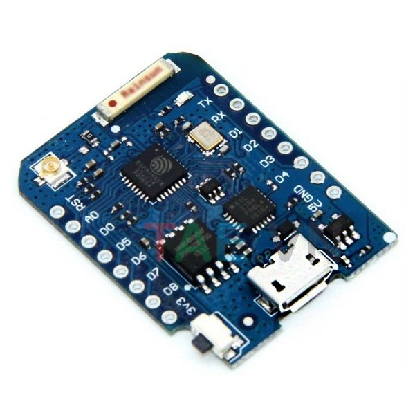 Kit RF Thu Phát Wifi ESP8266 NodeMCU Lua D1 Mini Pro + Anten