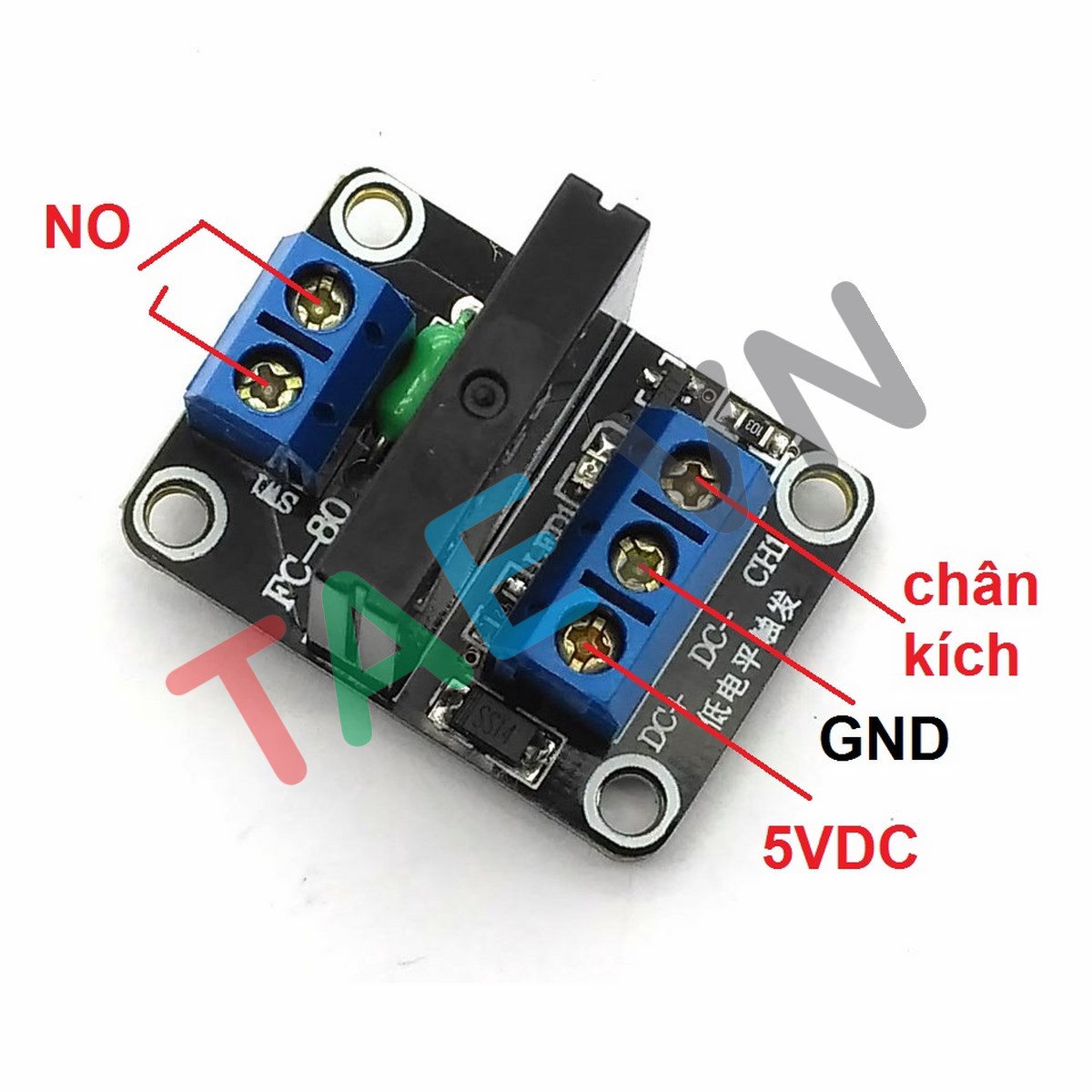 Module Relay Rắn SSR 1 Kênh 5V