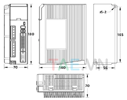 Combo DRIVER HBS2206 LEADSHINE + ĐỘNG CƠ 863HBM80H