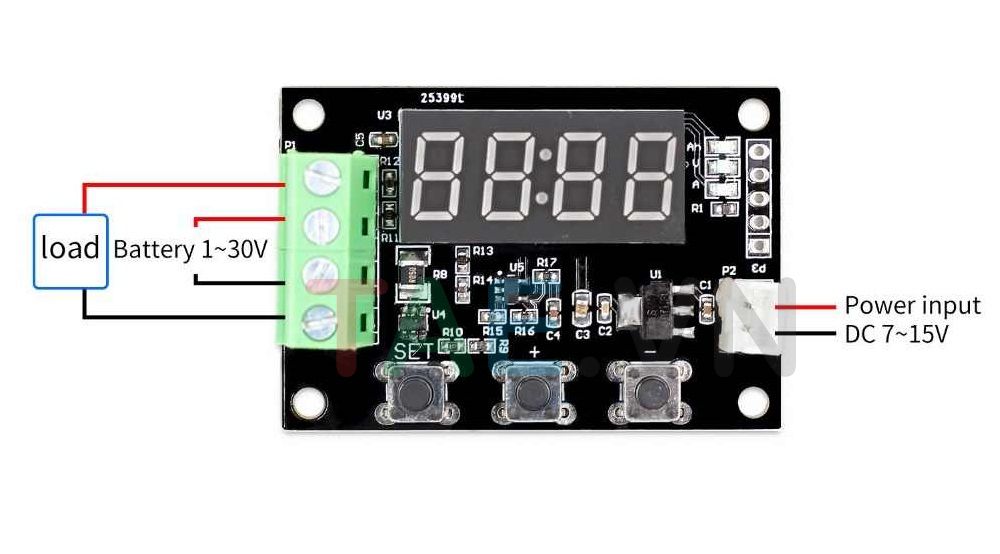 Mạch Kiểm Tra Pin Lithium