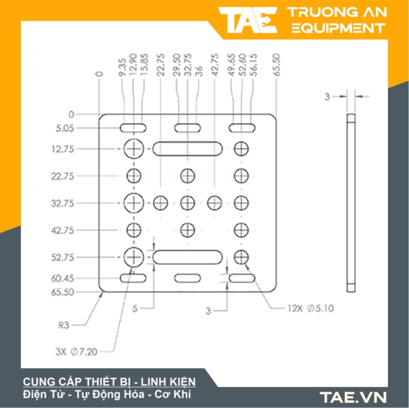 Tấm Openbuilds V-slot 2020