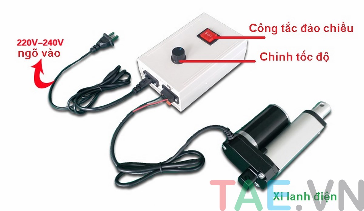 Mạch Đảo Chiều Xi Lanh Có Điều Chỉnh Tốc Độ