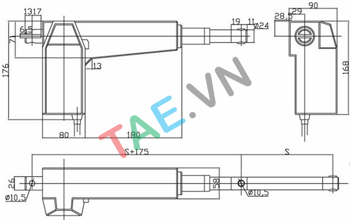 Xi Lanh Điện 8000N