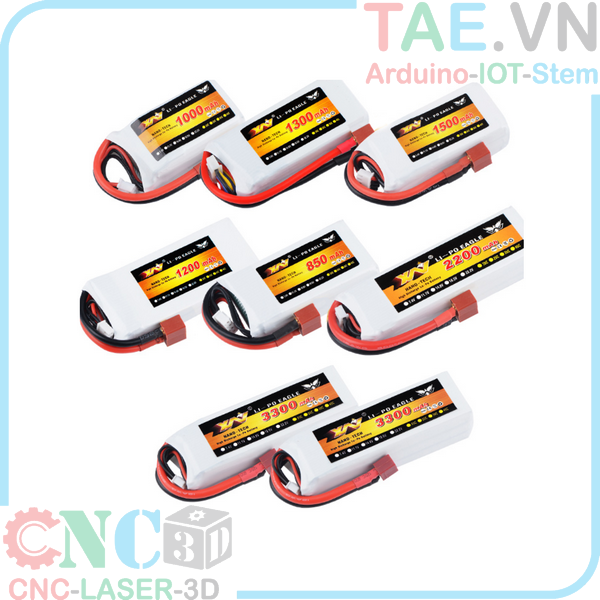  Pin lipo 7.4v 2200mah 30C 