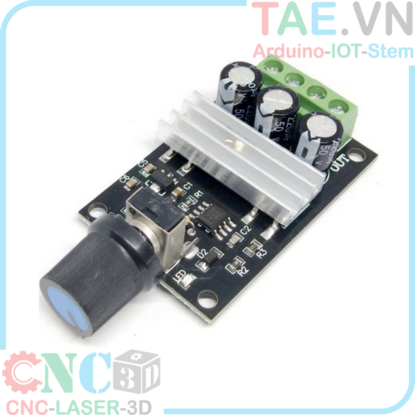 Mạch Điều Khiển Tốc Độ Động Cơ PWM DC 3A V1