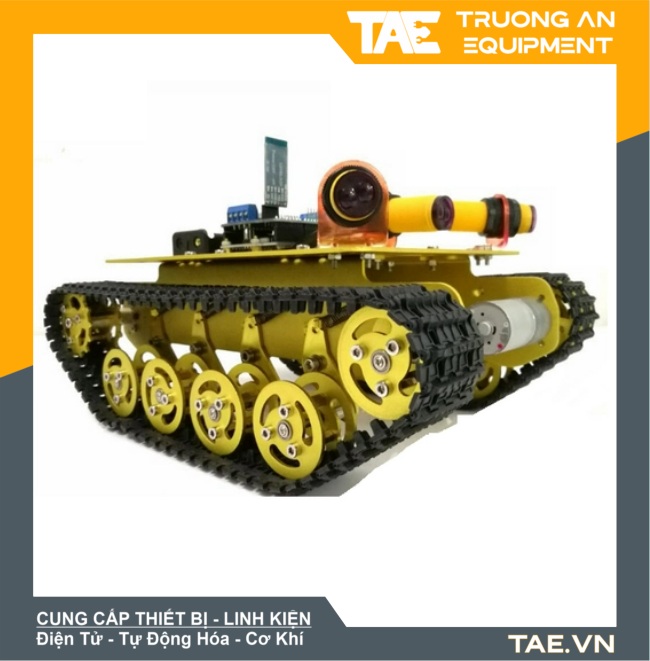 Bánh Xe Robot Tank Có Giảm Shock