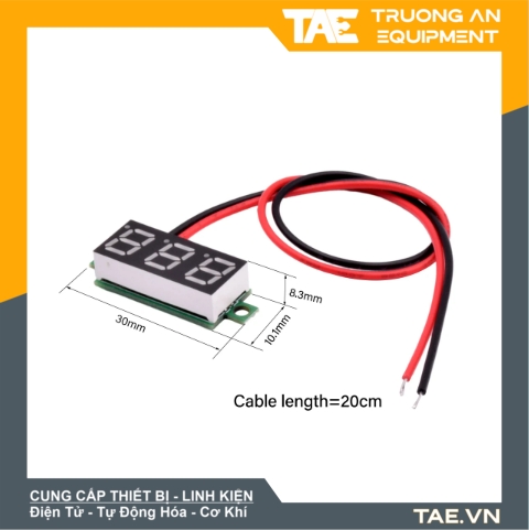 Đồng Hồ Đo Điện Áp DC 0V Đến 30V Nhỏ