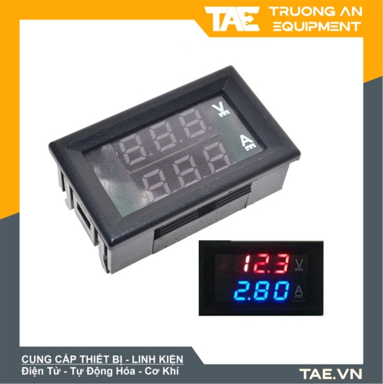 Đồng Hồ Đo Dòng Và Áp DC 10A - 50A - 100A