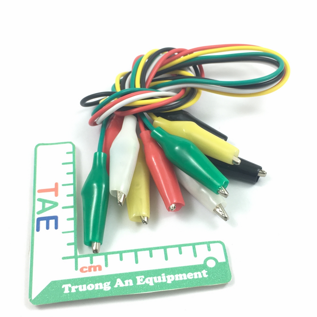 dây Äiá»n kẹp cá sấu