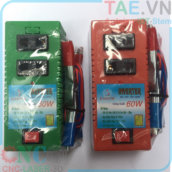 Bộ Inverter Chuyển 12V Lên 220V
