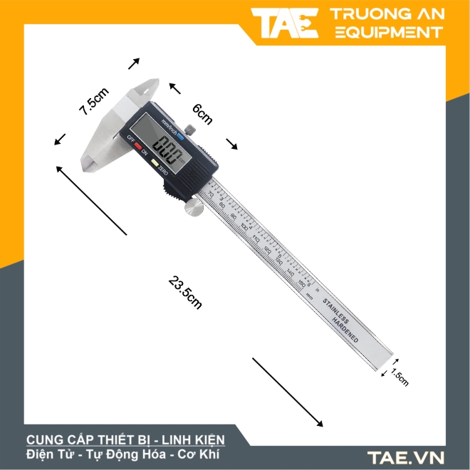 Thước Cặp Điện Tử Inox