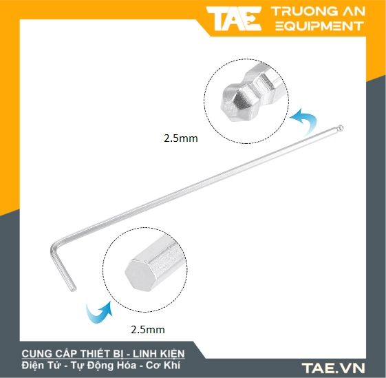 Vít Lục Giác 2.5mm