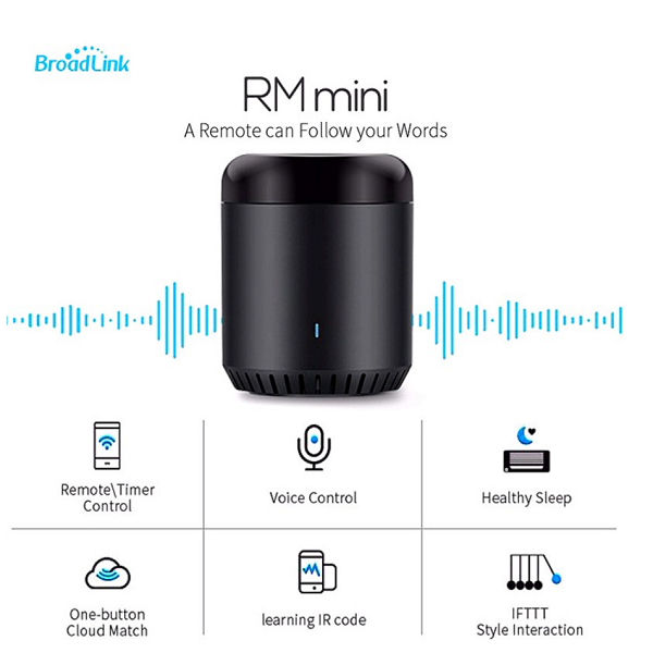 Điều Khiển Hồng Ngoại Broadlink RM Mini 3