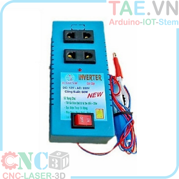 Bộ Inverter Chuyển 12V Lên 220V