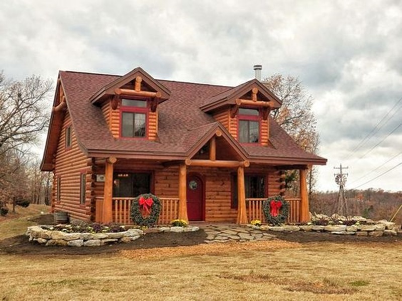 kiến trúc nhà gỗ châu âu đơn giản