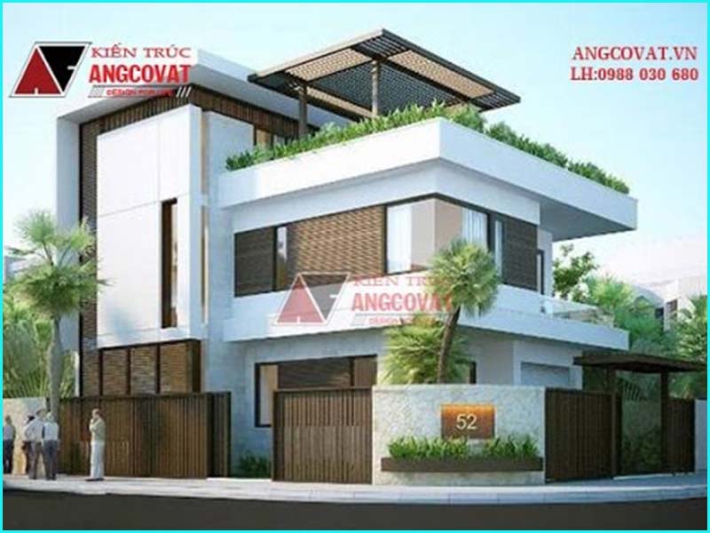 nhà 1 trệt 1 tầng 1 sân thượng đẹp và sang trọng