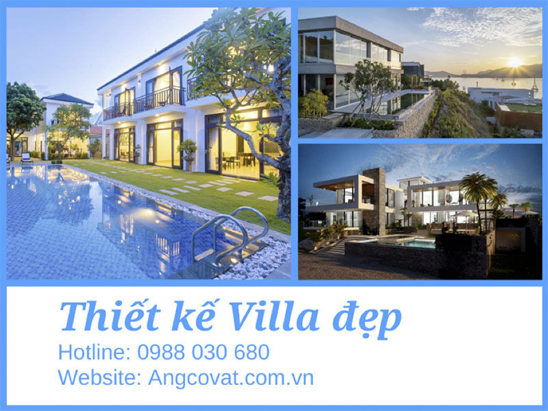 Khám phá những mẫu thiết kế villa đẹp nhất, ấn tượng nhất