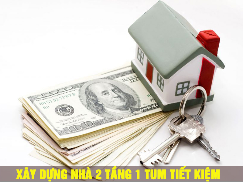 Lưu ý về diện tích, kiến trúc, vật liệu,... để tiết kiệm chi phí xây dựng nhà 2 tầng 1 tum
