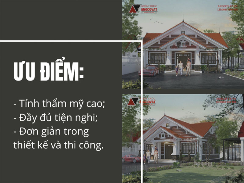 Những ưu điểm nổi bật của nhà cấp 4 130m2 3 phòng ngủ
