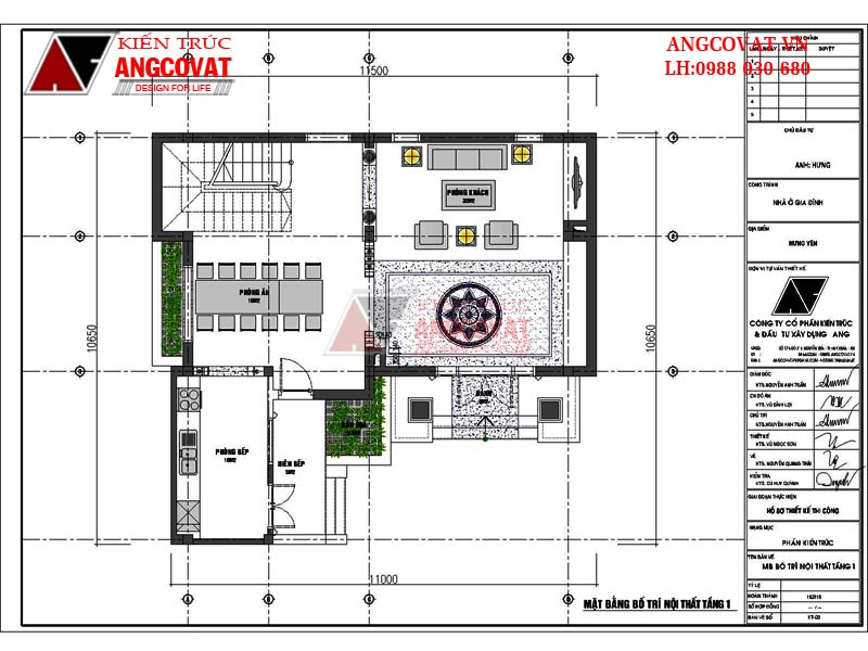 Biệt thự mini 3 tầng hiện đại