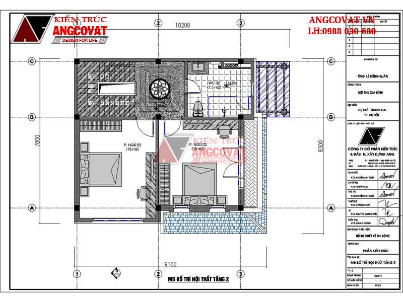 mẫu thiết kế biệt thự mini 3 tầng hiện đại