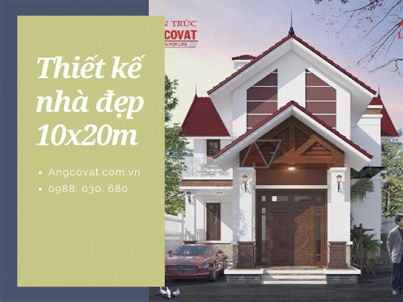 Tìm kiếm phong cách kiến trúc phù hợp cho thiết kế nhà đẹp 10x20m