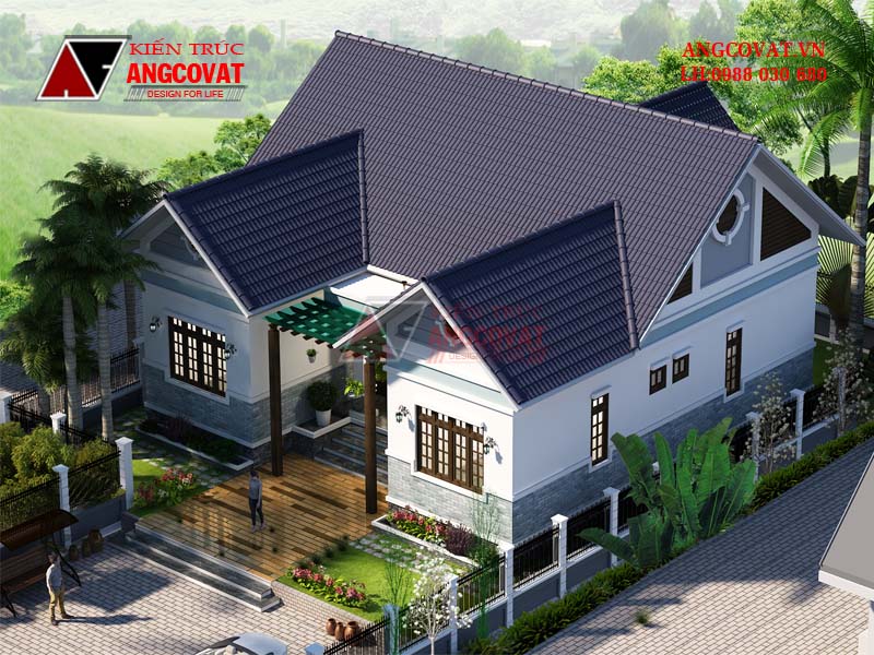 phong thủy nhà cấp 4 mái thái hình chữ u