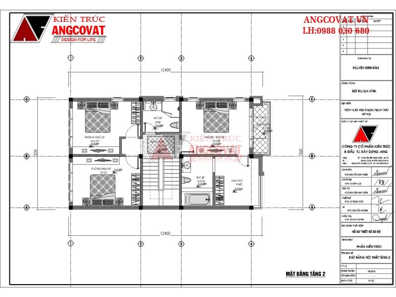 Biệt thự mini 3 tầng hiện đại