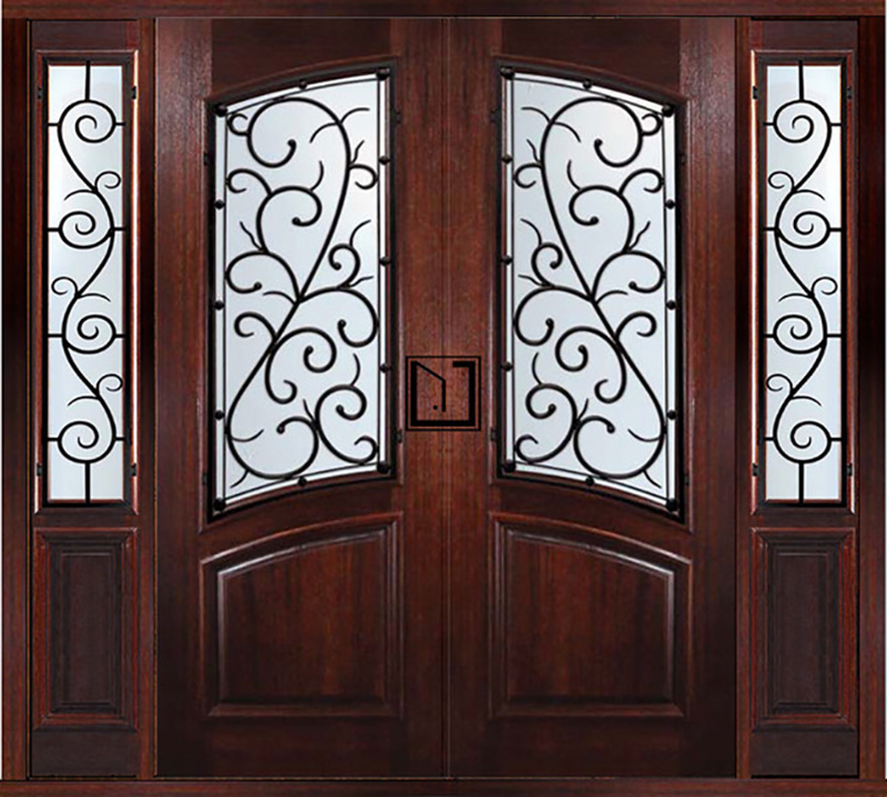 Mẫu cửa biệt thự đẹp mang phong cách cổ điển đẹp