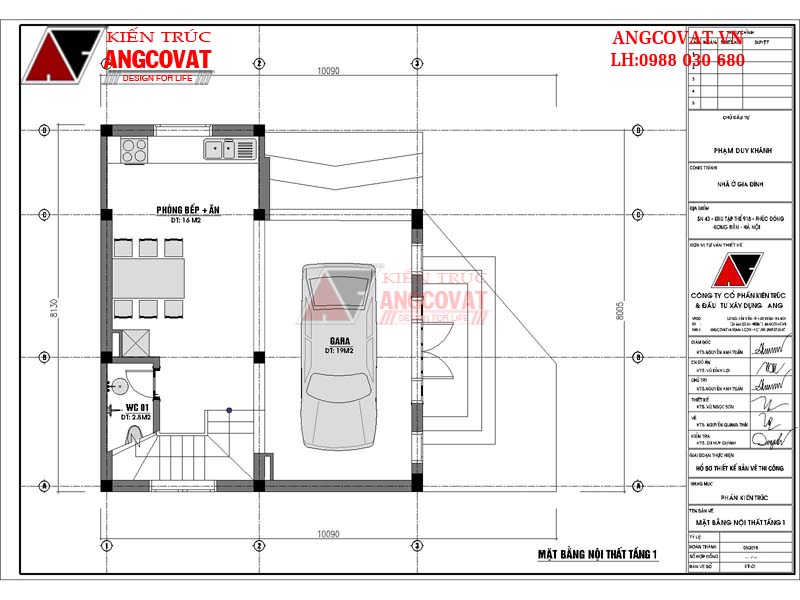 Mẫu biệt thự mini 4 tầng hiện đại