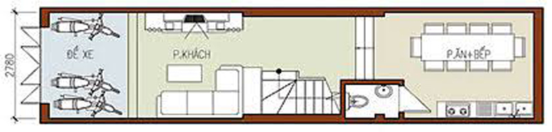 Mẫu bản vẽ bản vẽ thiết kế nhà để xe máyđẹp dành cho gia đình