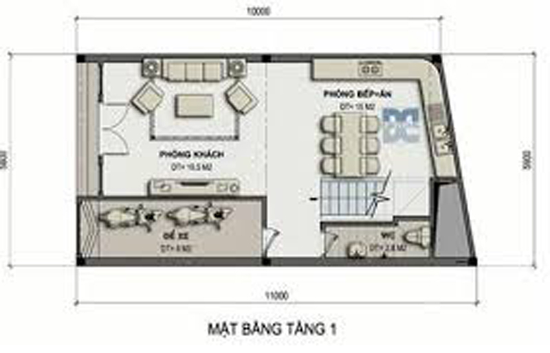 Mẫu bản vẽ bản vẽ thiết kế nhà để xe máy đẹp dành cho nhà ở gia đình