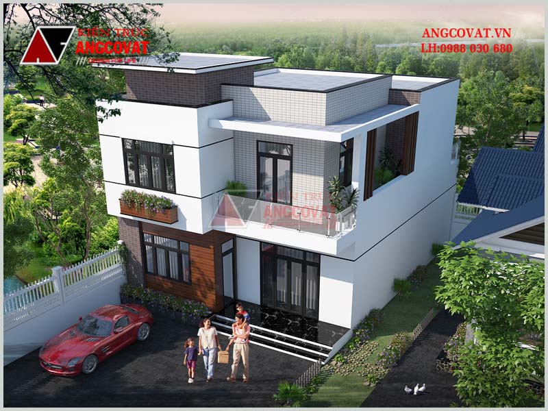 Không gian thoáng đáng của biệt thực 2 tầng giá bao nhiêu được quy hoạch rất tinh tế và hợp lí