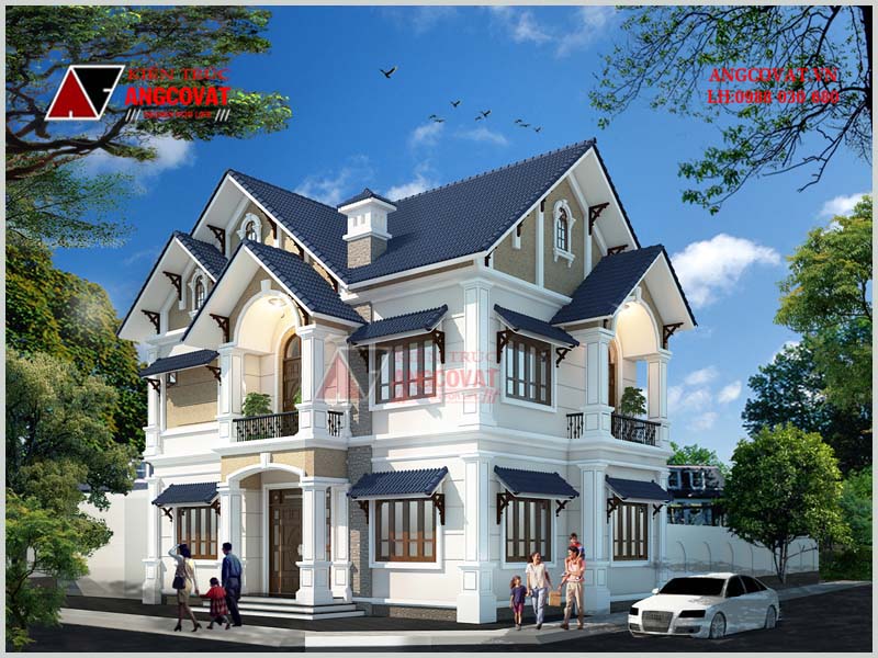 Biệt thự 2 tầng giá bao nhiêu khi có thiết kế cầu kì, sáng tạo, độc đáo và ấn tượng