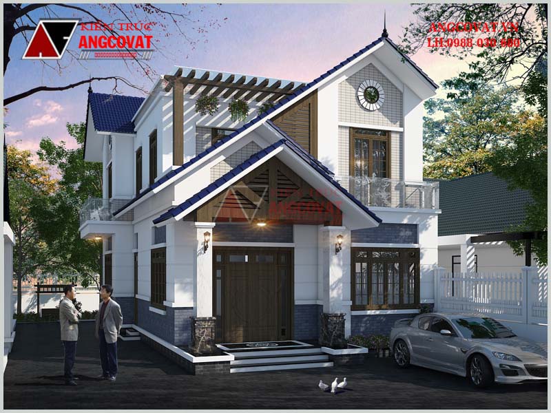 Biệt thự 2 tầng giá bao nhiêu khi gia chủ lựa chọn phong cách kiến trúc hiện đại