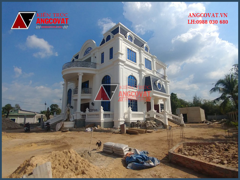 hoàn thiện biệt thự pháp đẳng cấp