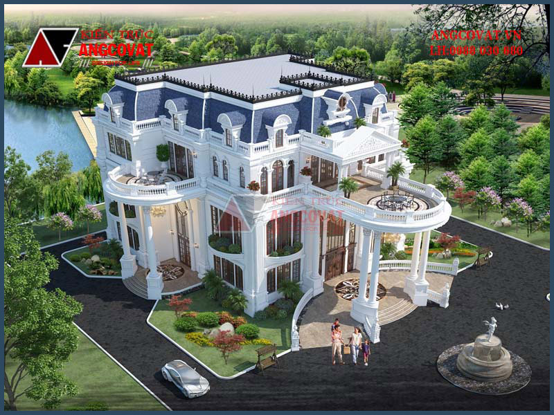 biệt thự pháp đẳng cấp cổ điển