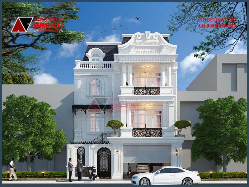 thiết kế biệt thự pháp đẳng cấp