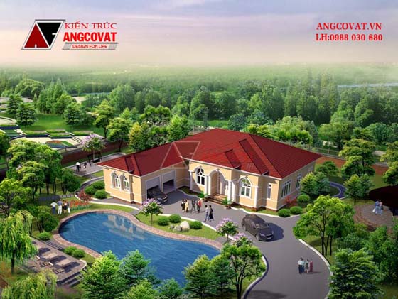 các mẫu nhà có sân vườn đẹp