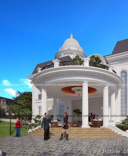 Các mẫu tiền sảnh đẹp theo phong cách Châu Âu